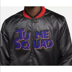 NWT Nike Lebron x Space TUNE SQUAD Varsity Jacket Sz Medium - Men's - DJ3891 010